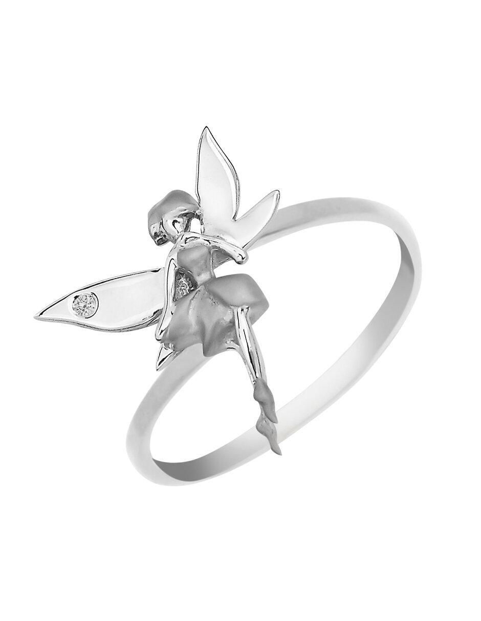 Anillo de ángel Sophy 14 k de oro diamante brillante 2