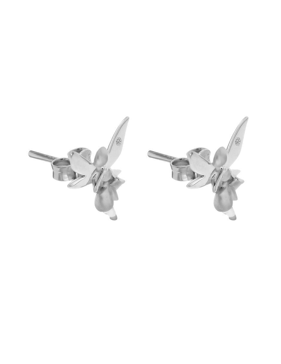 Aretes de hada Sophy de oro con acabado brillante diamante 2