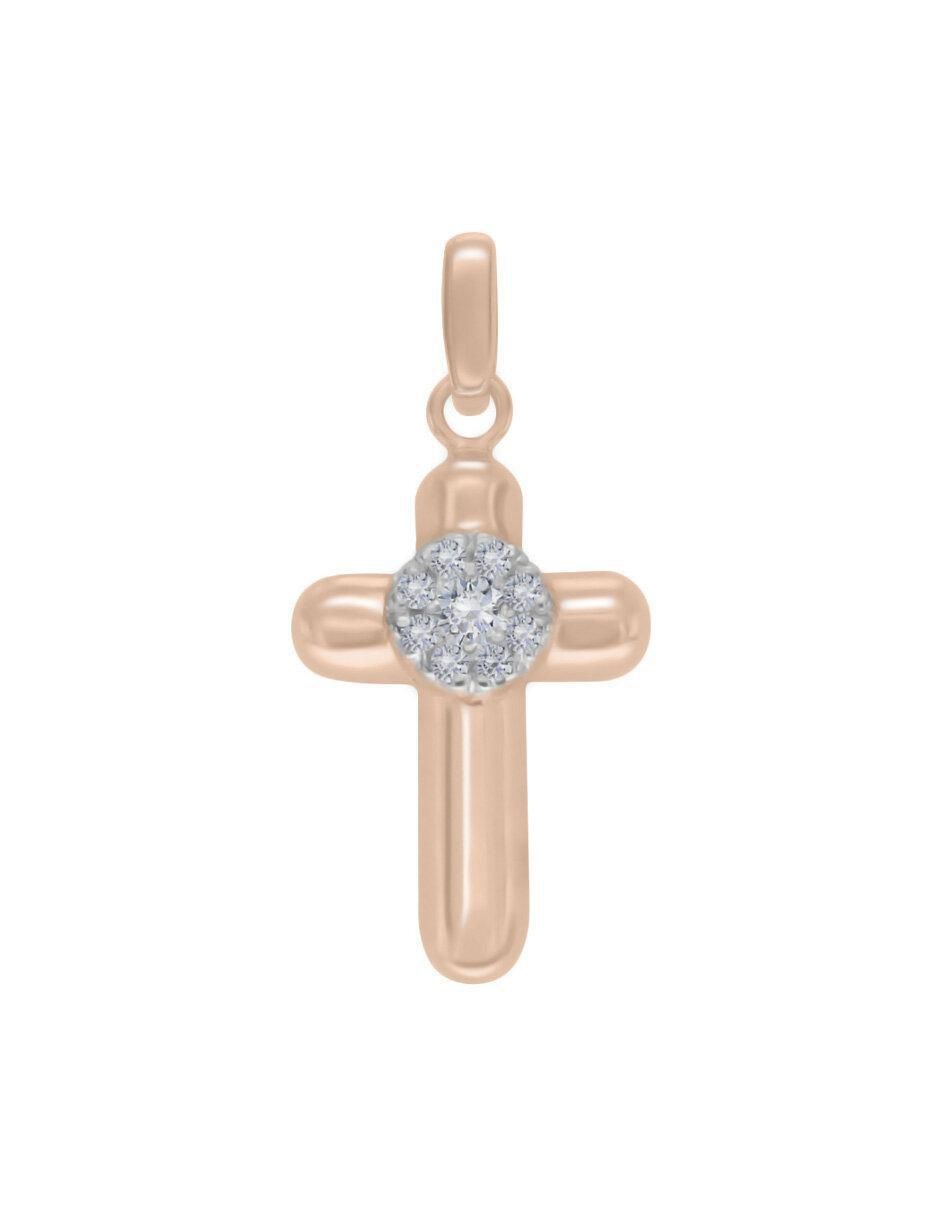 Dije de cruz nydia de oro 14 K
