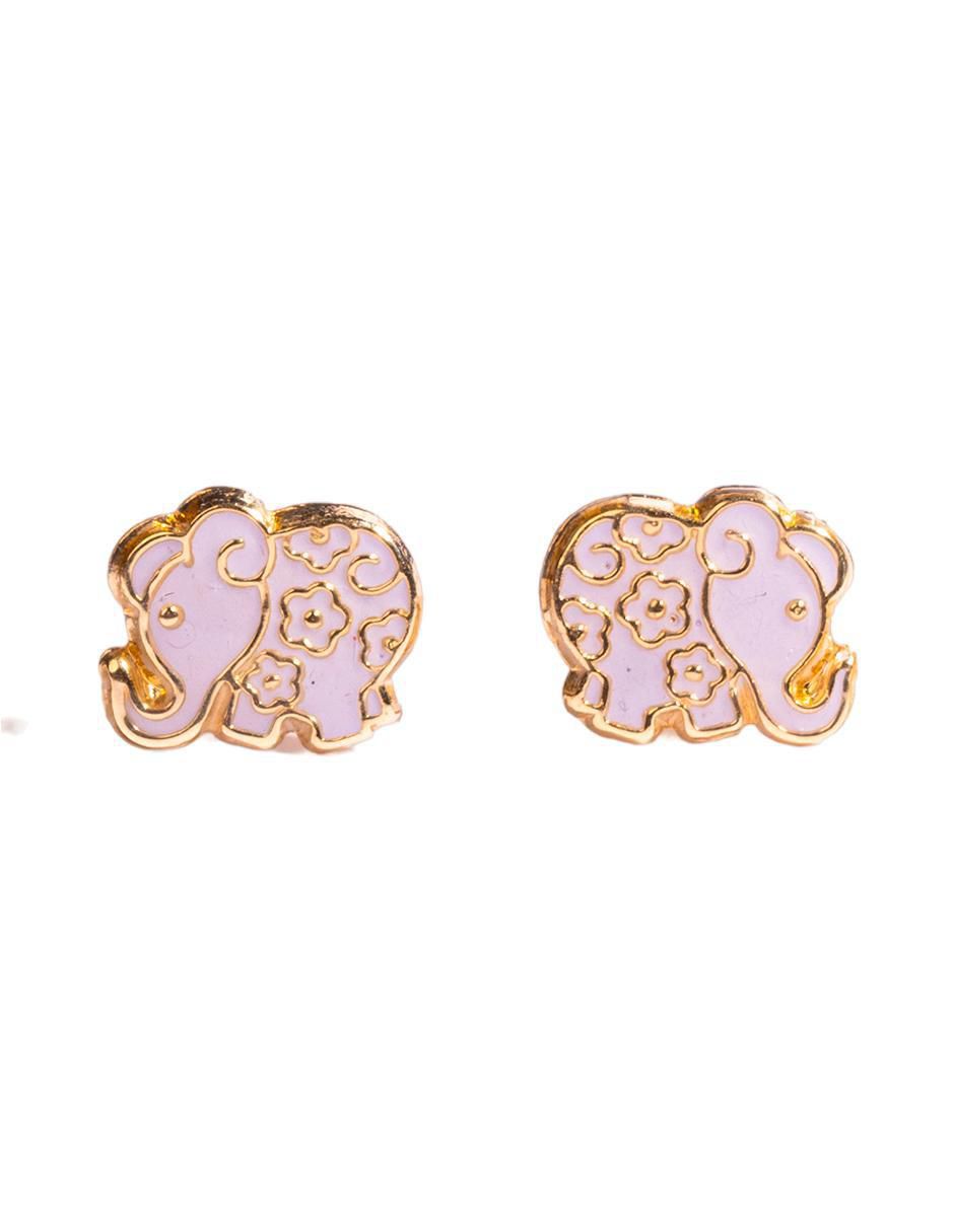 Broqueles de elefante de oro