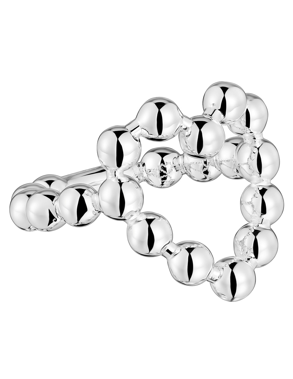 Anillo de corazón Sugar Party P 925 de plata brillante