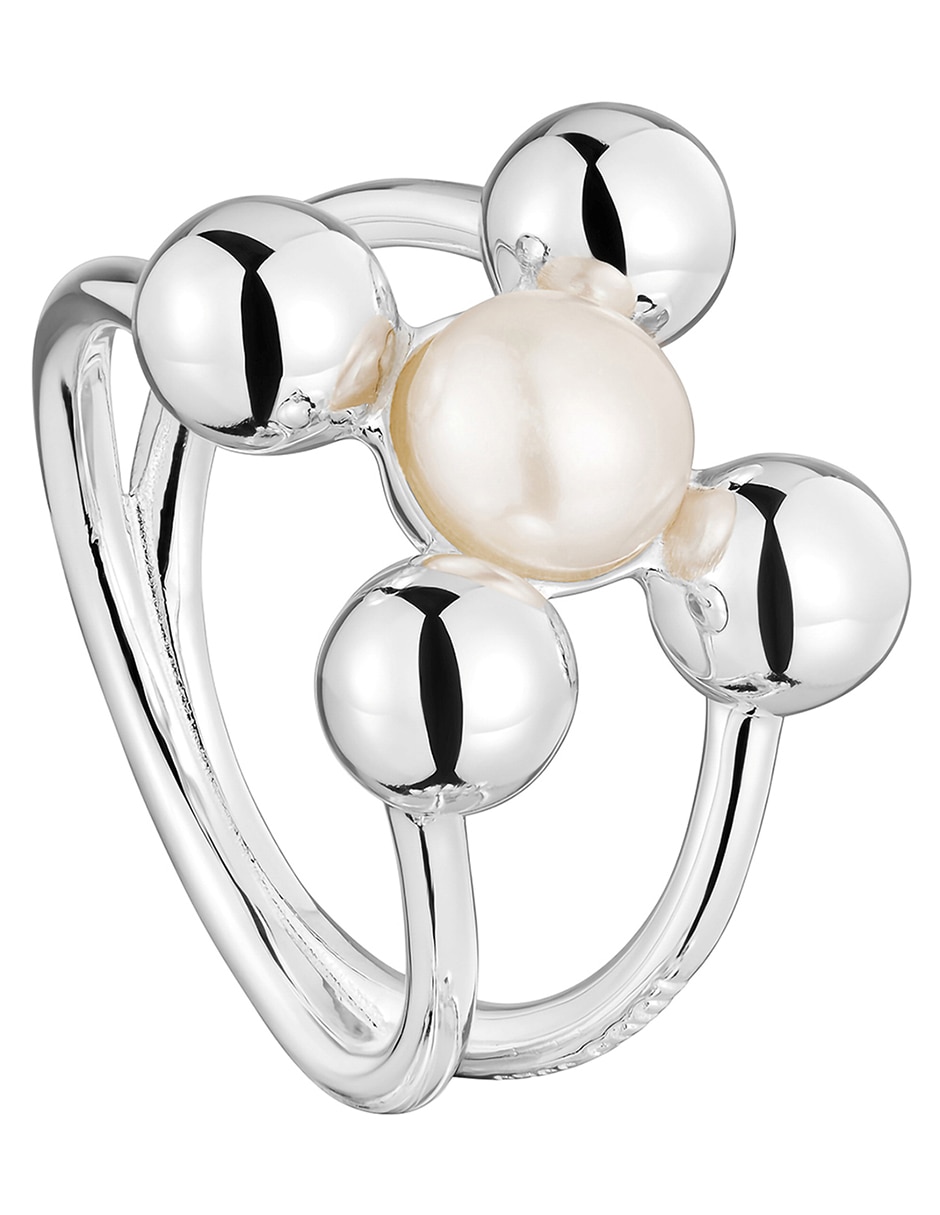 Anillo Sugar Party P 925 de plata perla brillante 2