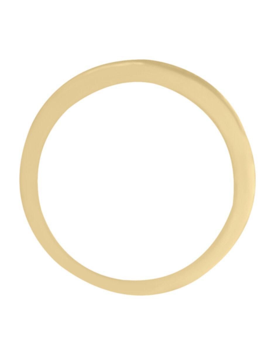 Argolla "de" oro 14 k klamore sin gema