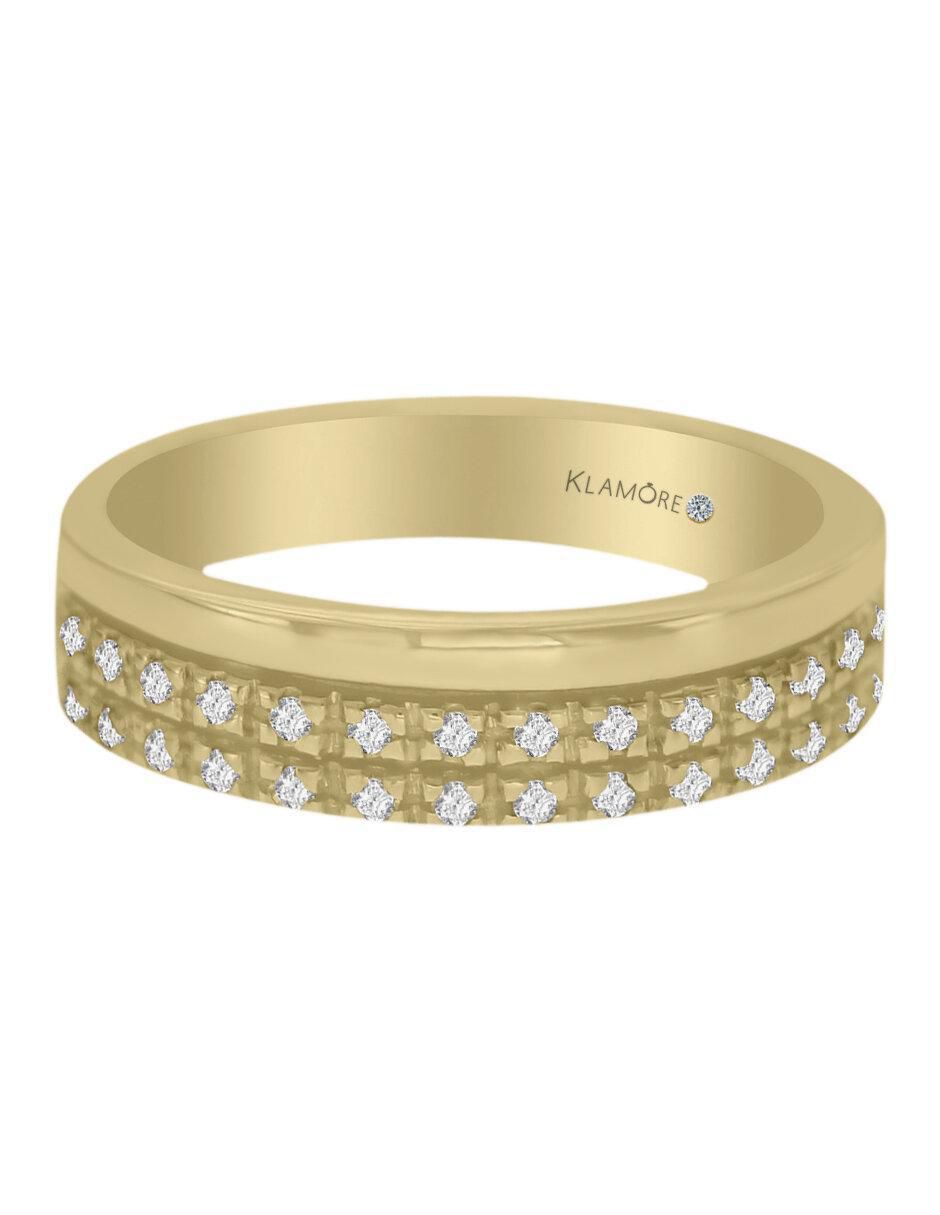 Churumbela de oro 14 k Unno diamante