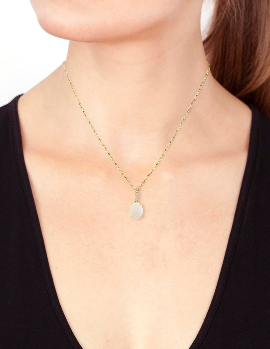 Collar de oro amarillo 14 K 4