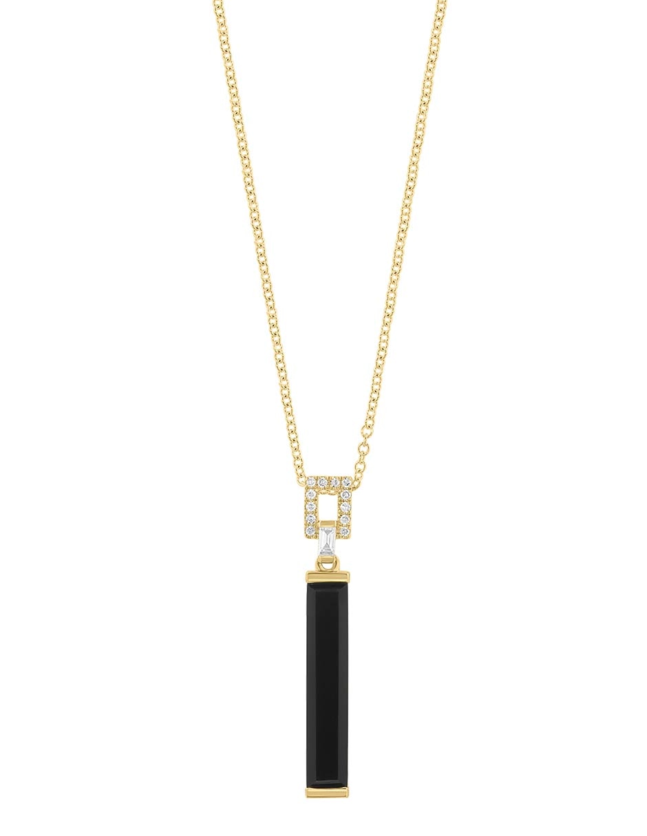 Collar de oro amarillo 14 K