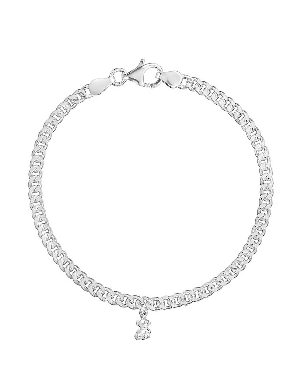 Pulsera Tous de plata P 925 Bold Bear con acabado liso Liverpool
