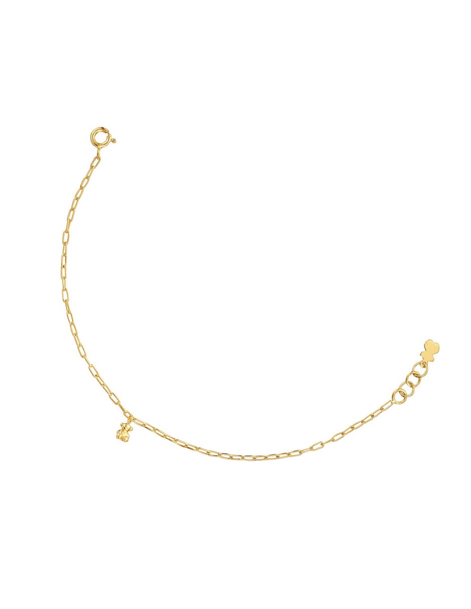Pulsera de plata P 925 Bold Bear con acabado liso 2