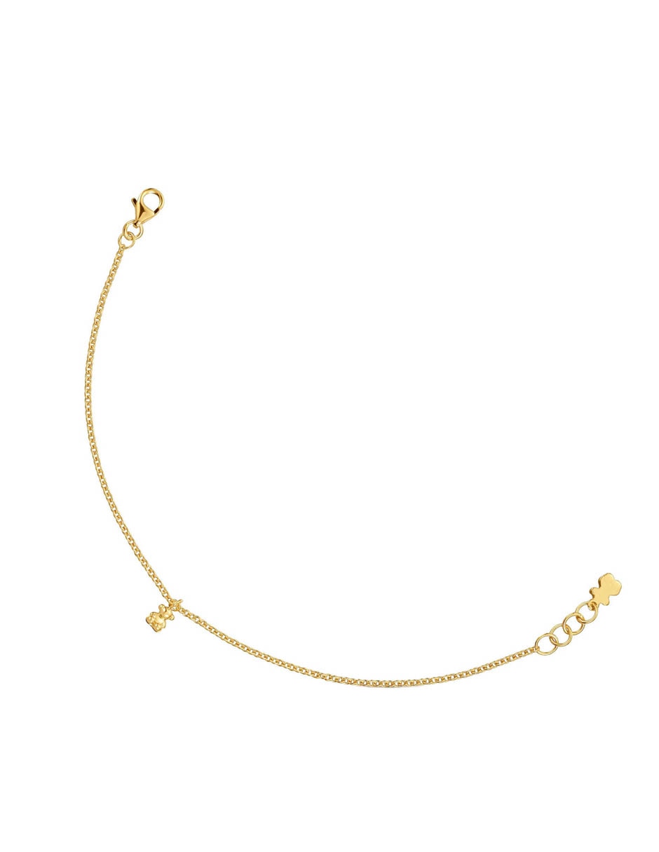 Pulsera de plata P 925 Bold Bear con acabado liso 2