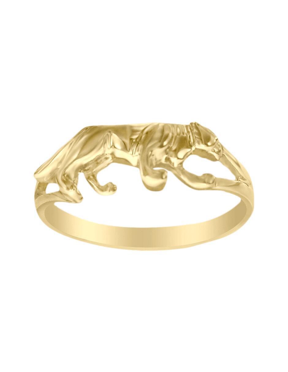 Anillo Fianelli Pantera 14 k de oro amarillo Liverpool