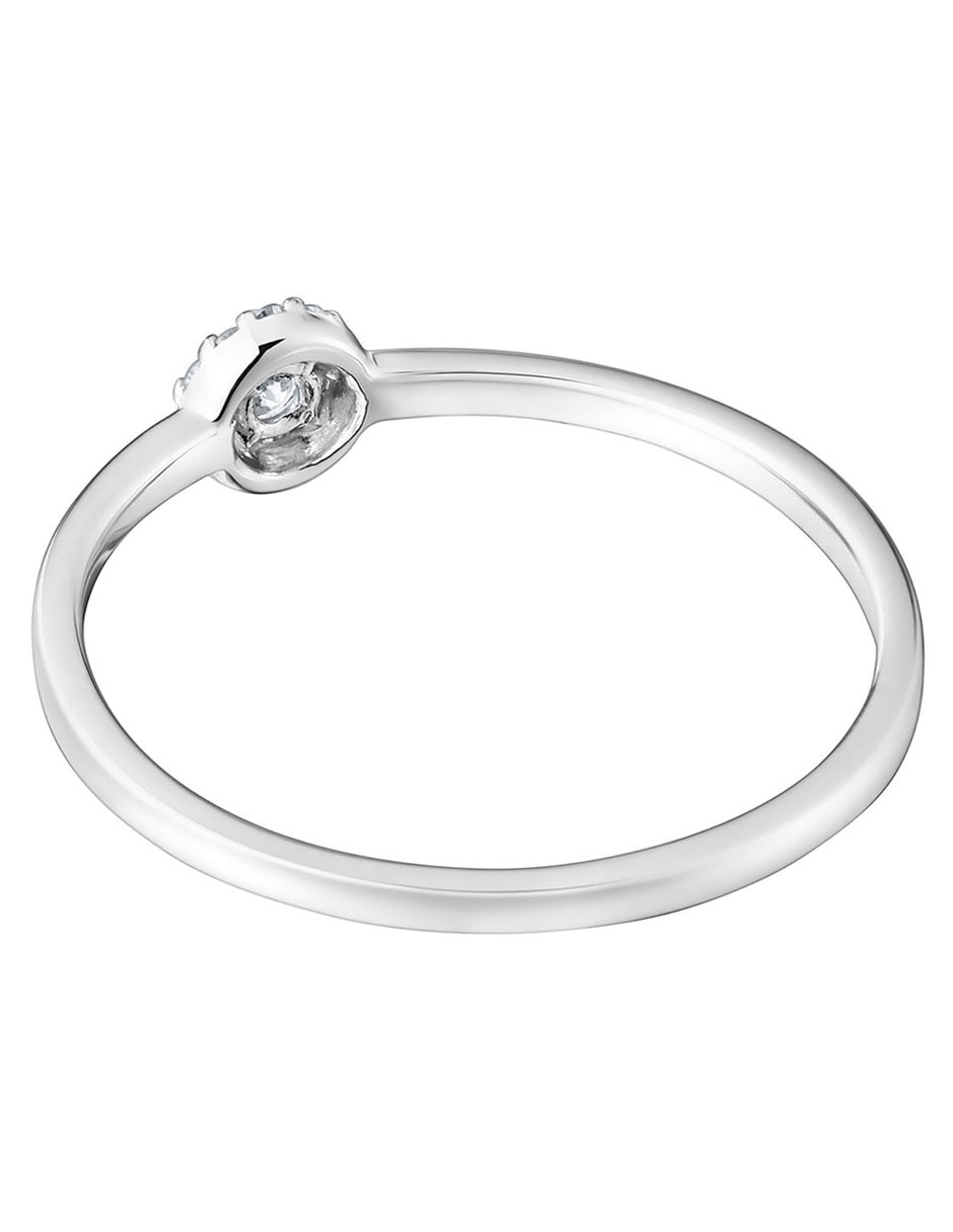 Anillo Les Classiques 18 k de oro blanco diamante brillante 3