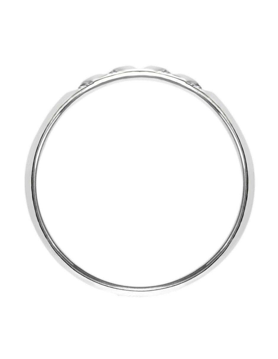 Argolla de oro 14 k Enya diamante 2