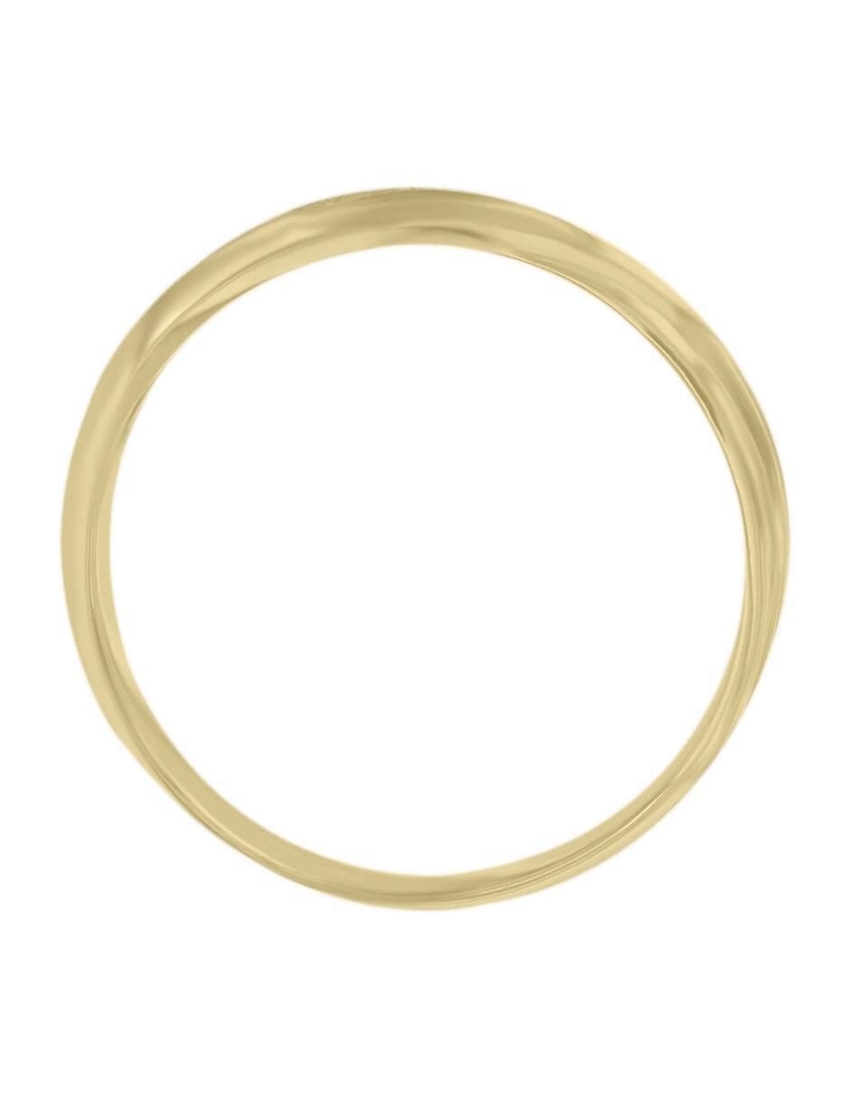 Argolla de oro 14 k Amir diamante 2