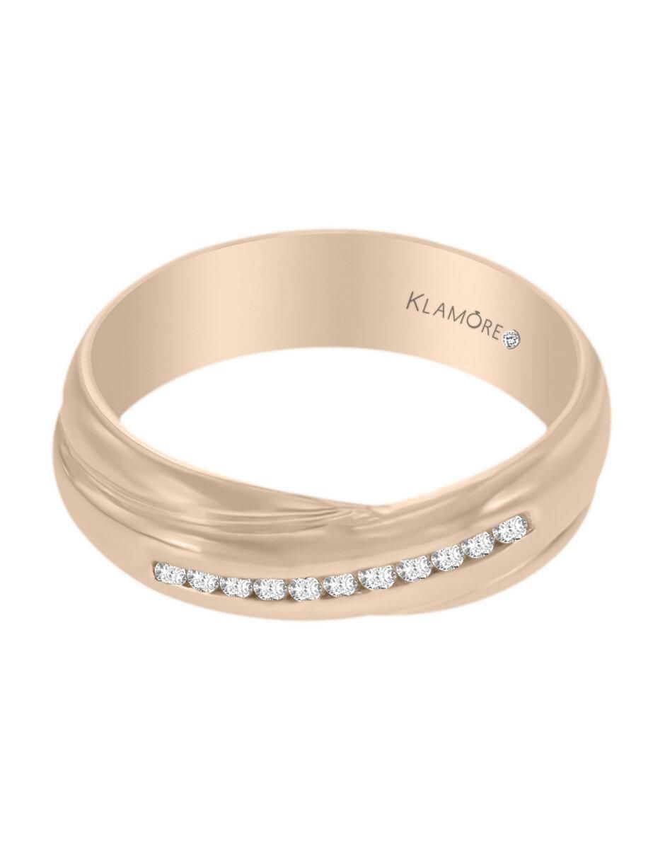 Argolla de oro 14 k Amir diamante Argolla de oro 14 k Amir diamante