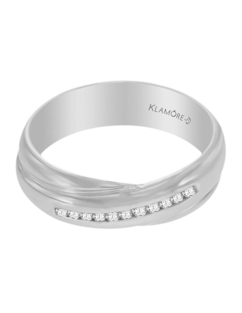Argolla de oro 14 k Amir diamante