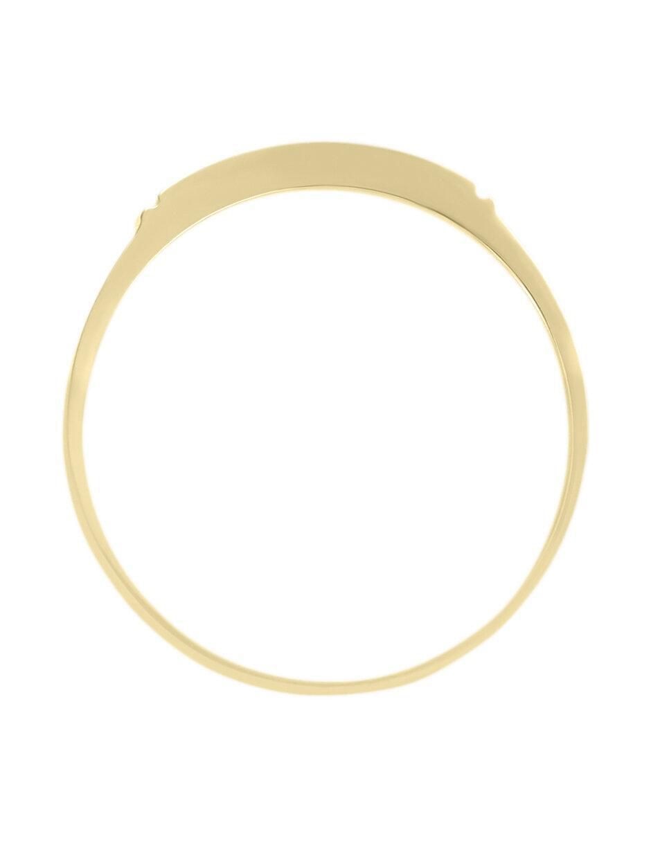 Argolla "de" oro 14 k klamore diamante