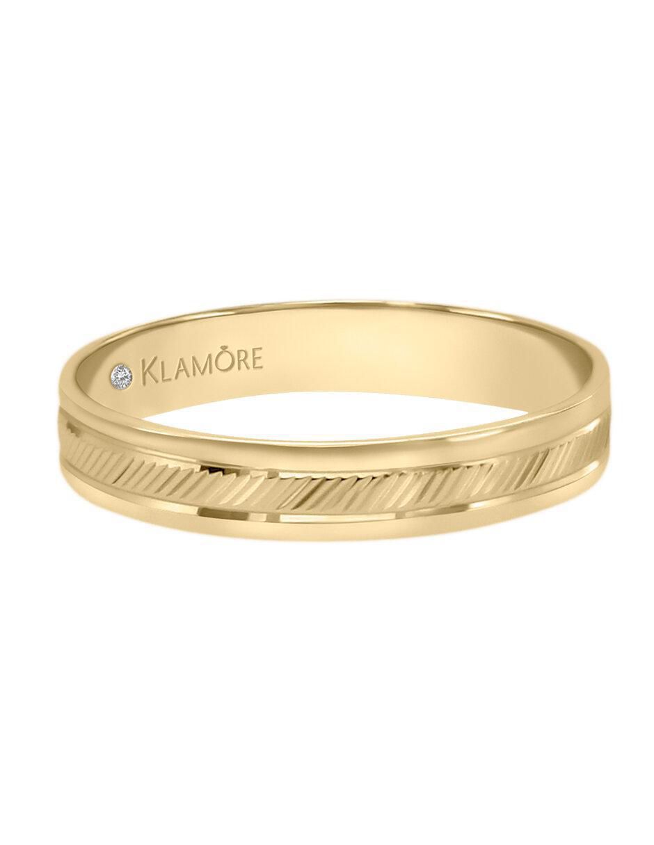 Argolla de oro 14 k Ale