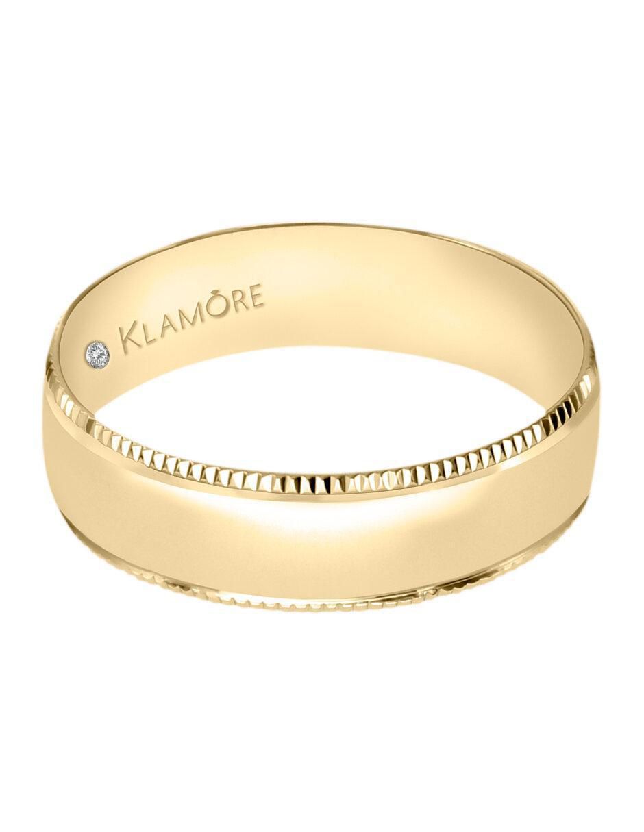 Argolla de oro 14 k Asia