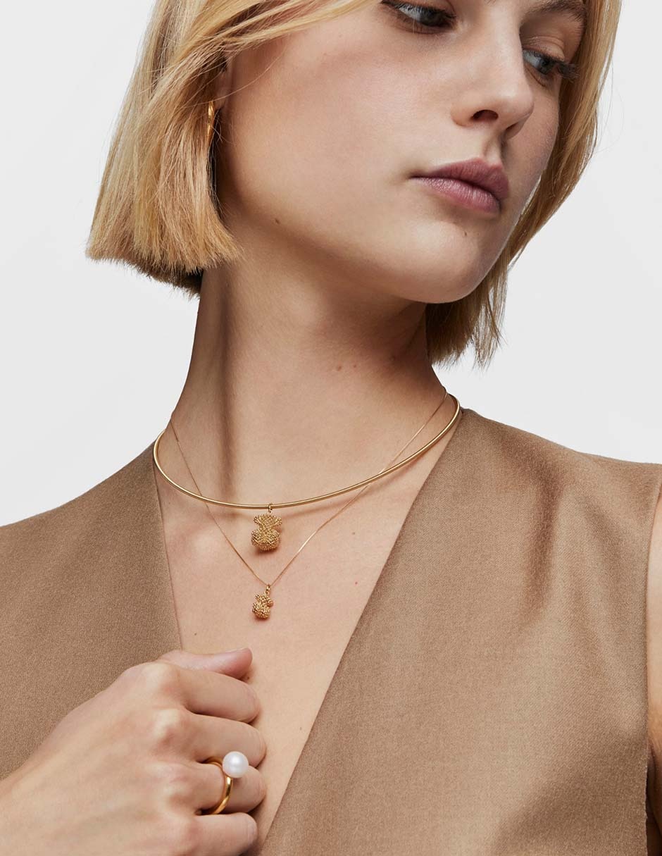 Dije de oso bold bear de oro amarillo 18 K 5