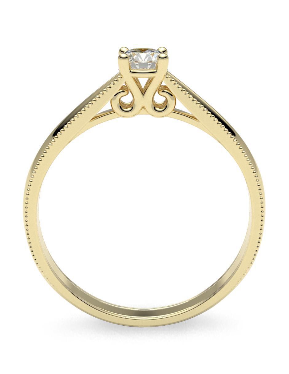 Anillo de compromiso "de" oro 18 k amelie joyas diamante