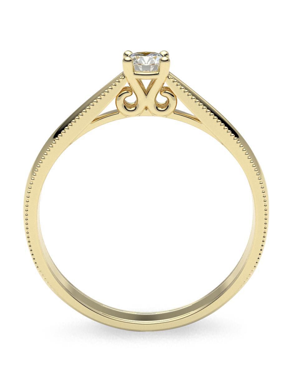 Anillo de compromiso "de" oro 14 k amelie joyas no aplica diamante