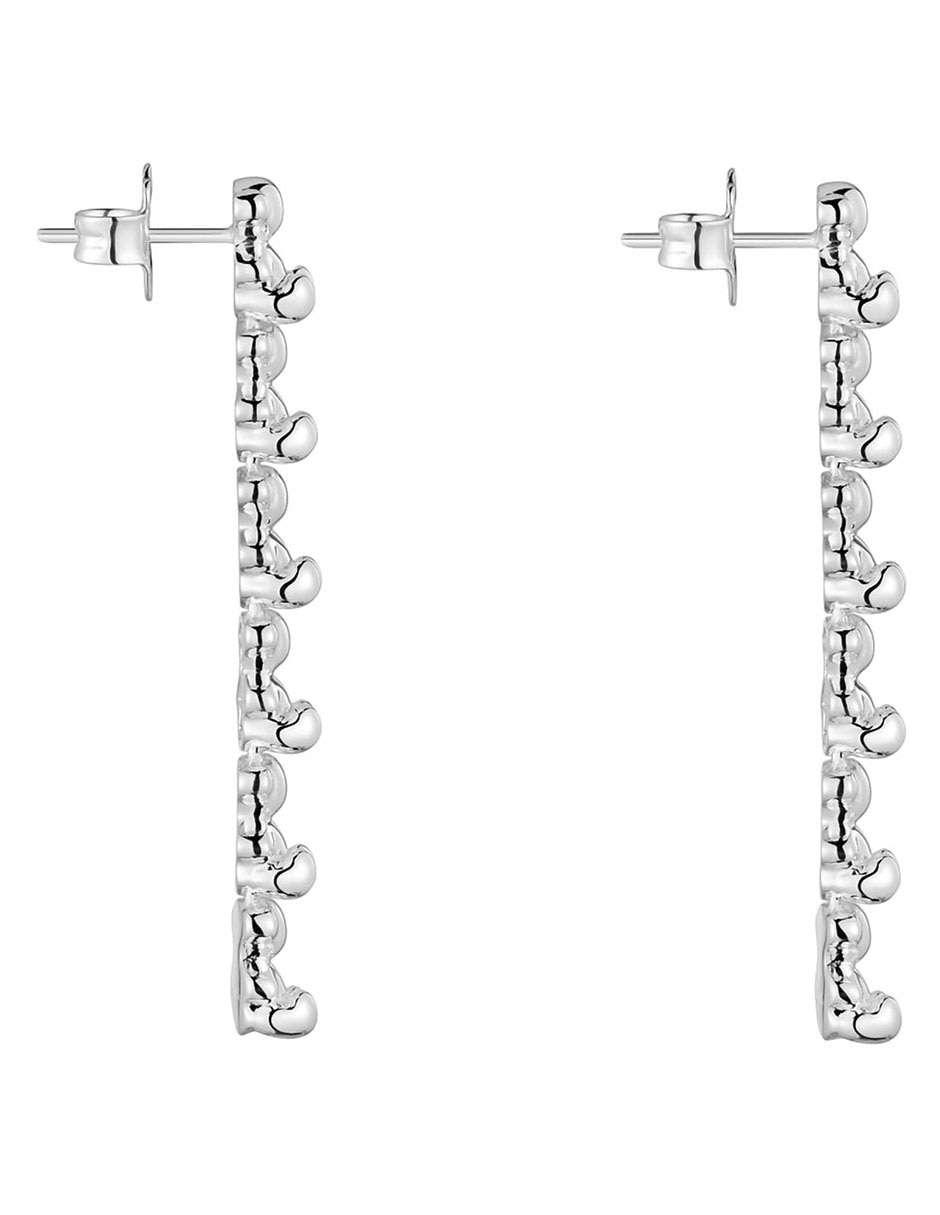 Aretes de oso Bold Bear de plata P 925 con acabado espejo 2