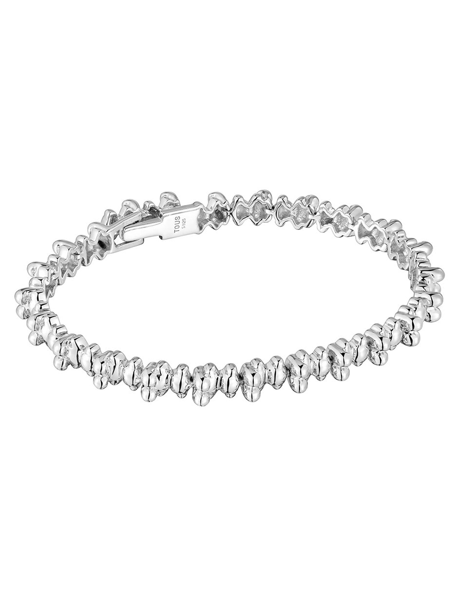 Pulsera de plata P 925 Bold Bear con acabado brillante 2
