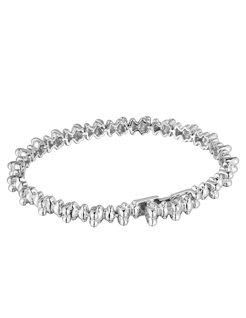 Pulsera de plata P 925 Bold Bear con acabado brillante 3