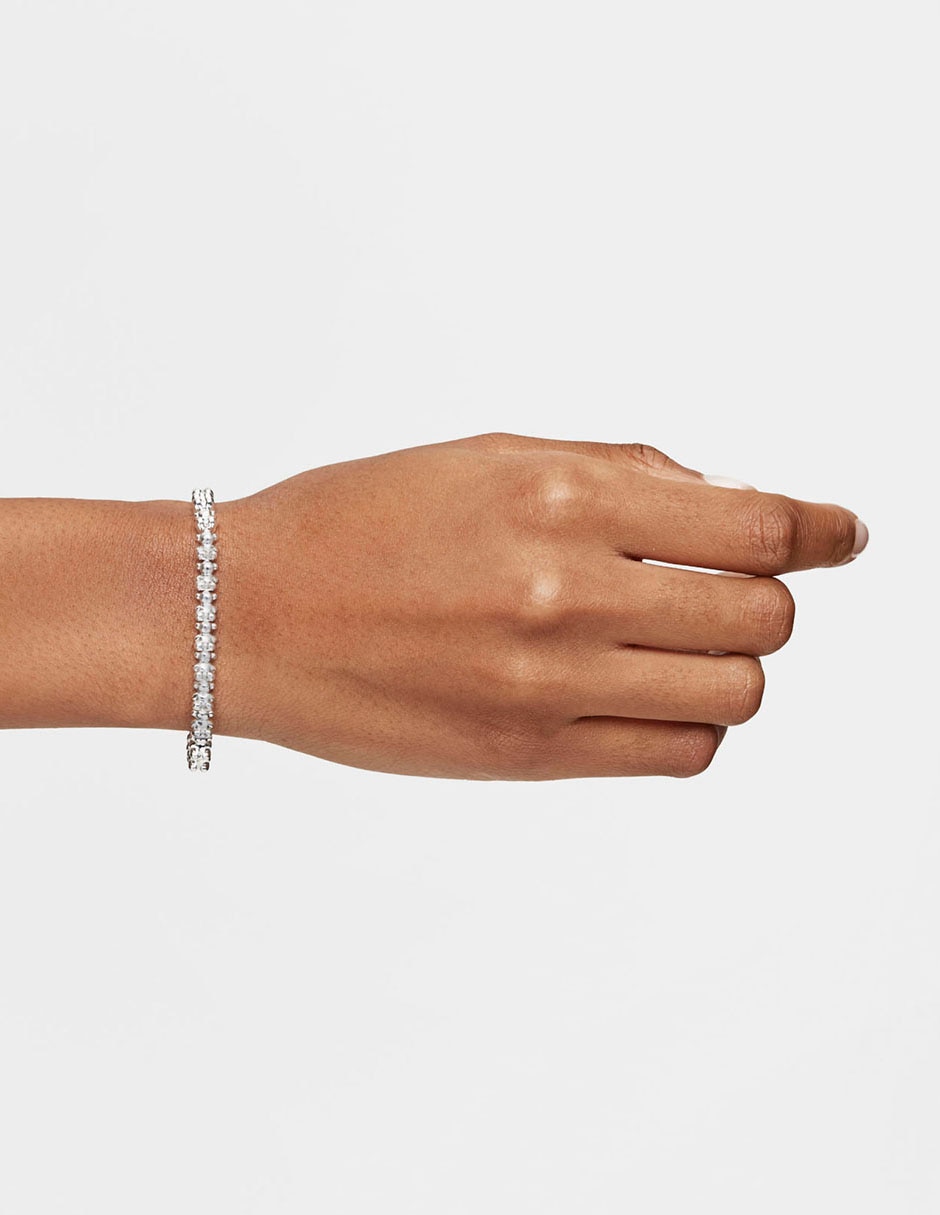 Pulsera de plata P 925 Bold Bear con acabado brillante 6