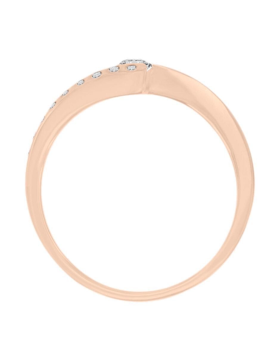Solitario de oro 14 k Unique diamante 2