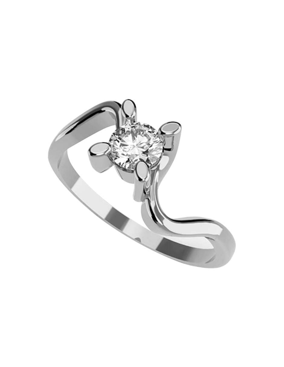 Anillo de compromiso de oro 14 k 1