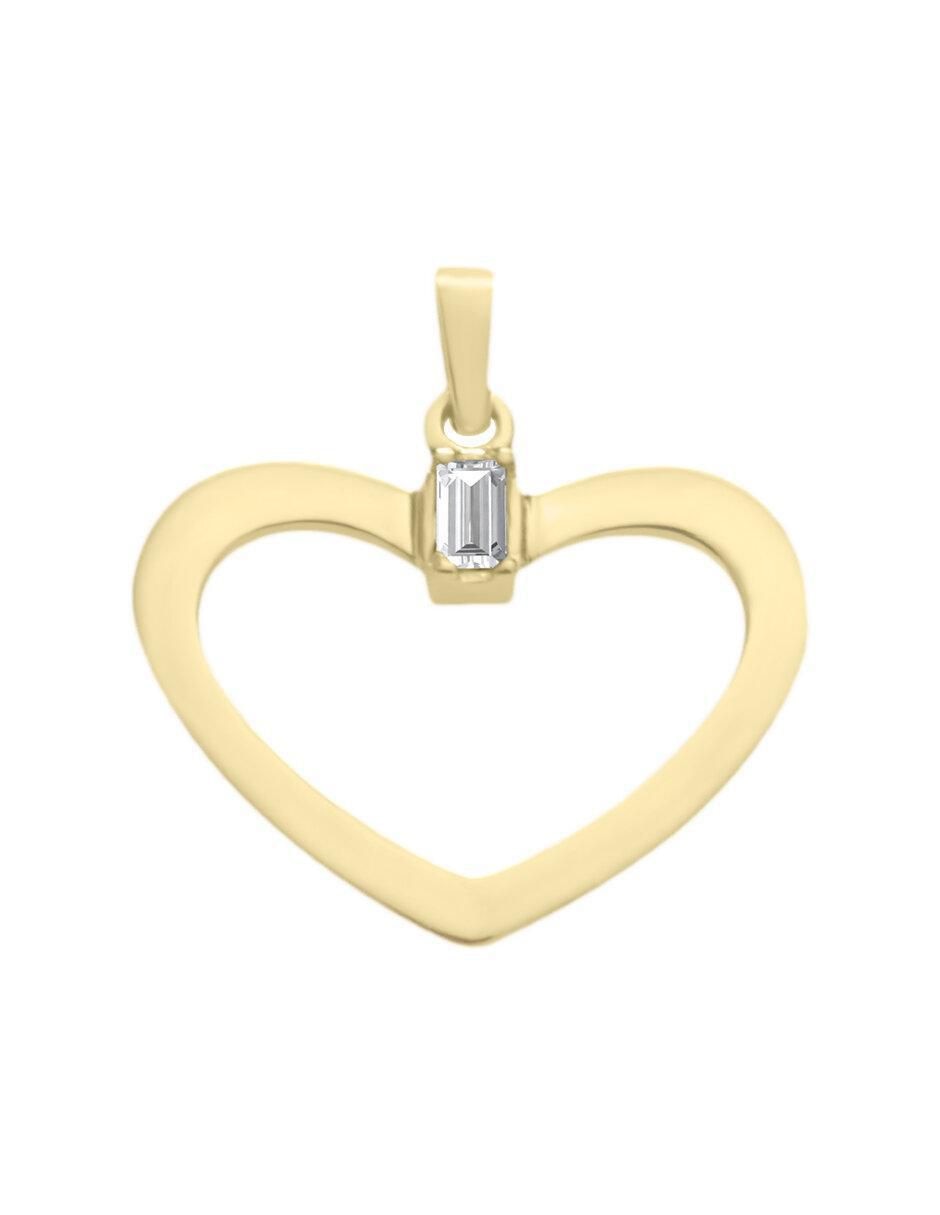Dije de corazón chloris de oro 14 K