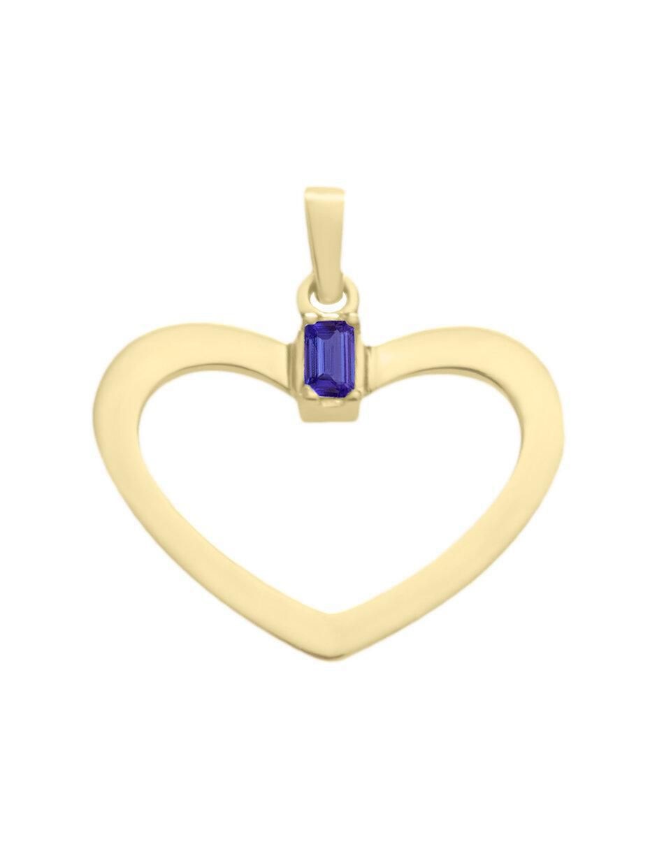 Dije de corazón chloris de oro 14 K