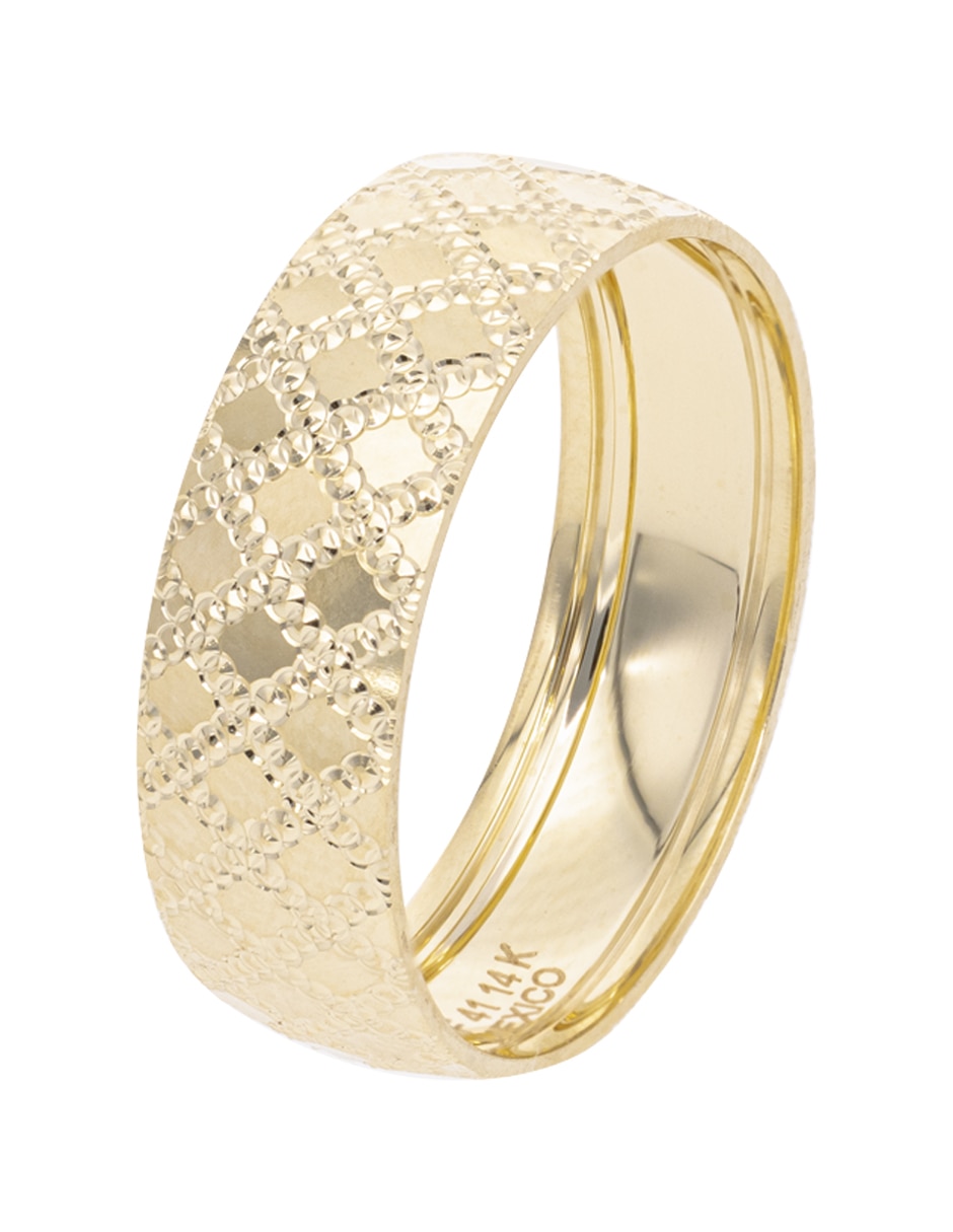 Argolla de oro 14 k 3