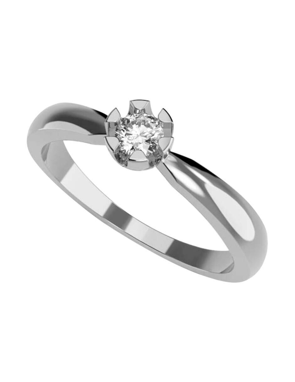 Anillo de compromiso de oro 14 k 1