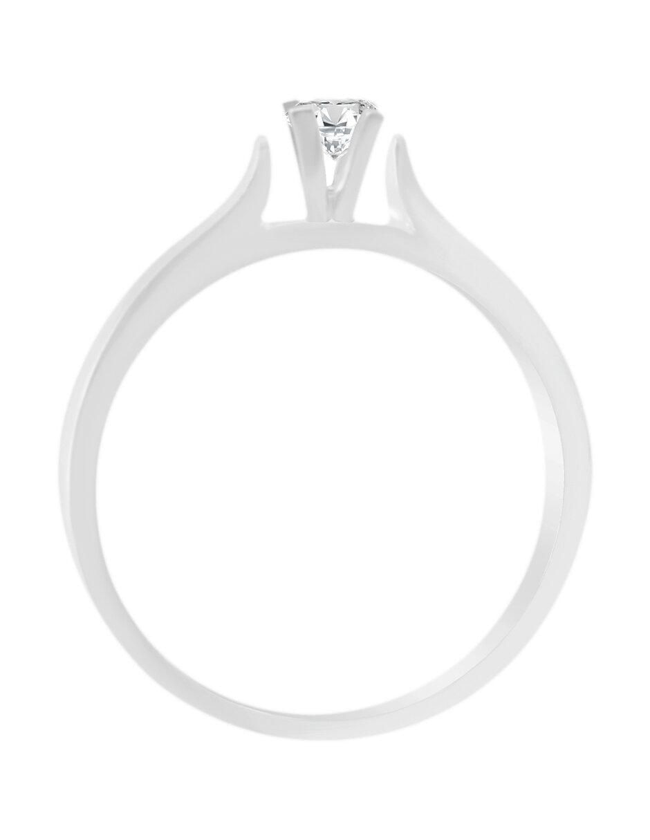 Solitario de oro 14 k Marie diamante 2