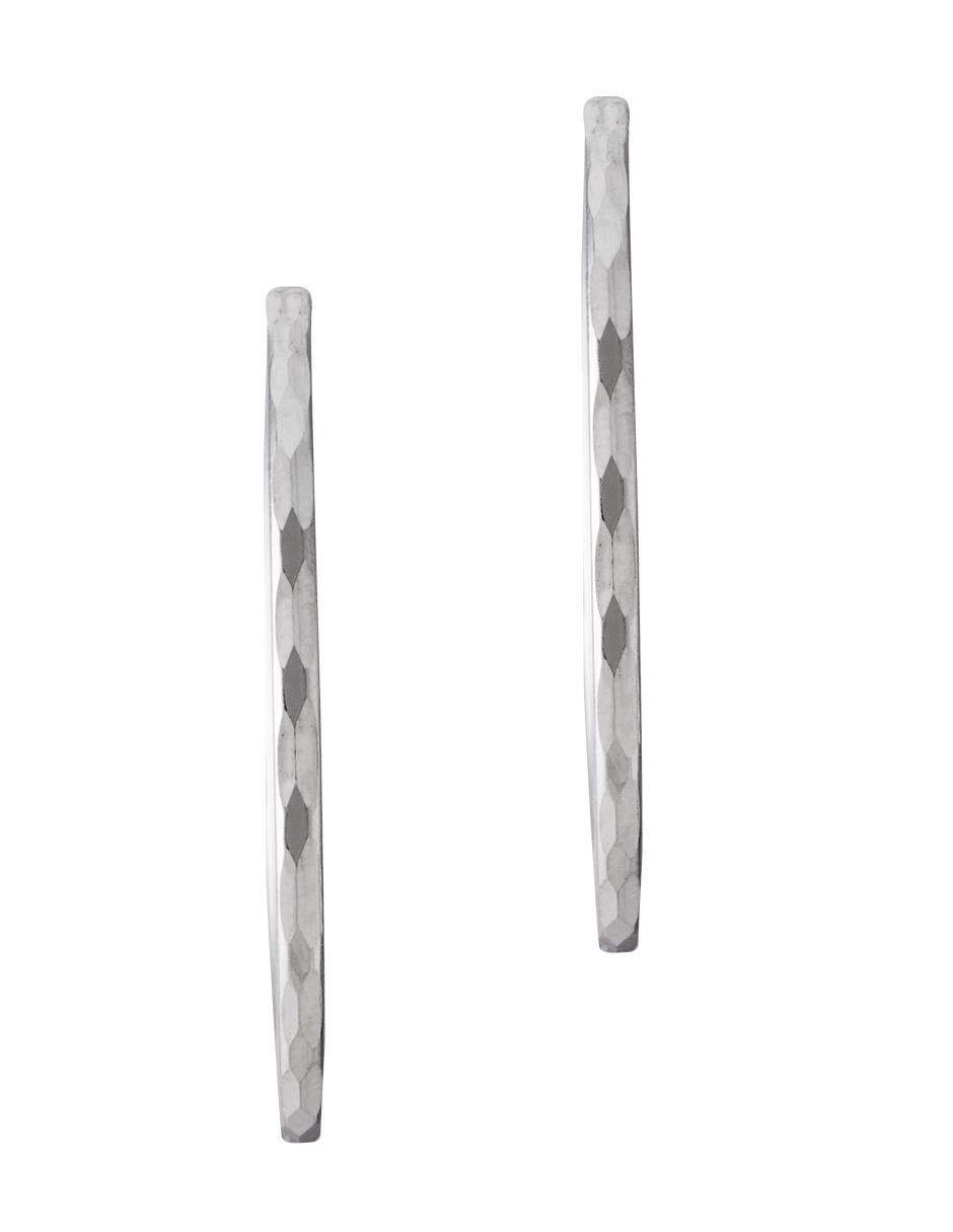 Arracadas de plata P 925 con acabado brillante 3