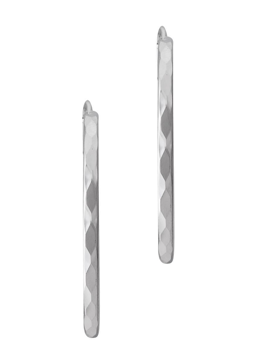 Arracadas de plata P 925 con acabado brillante 3