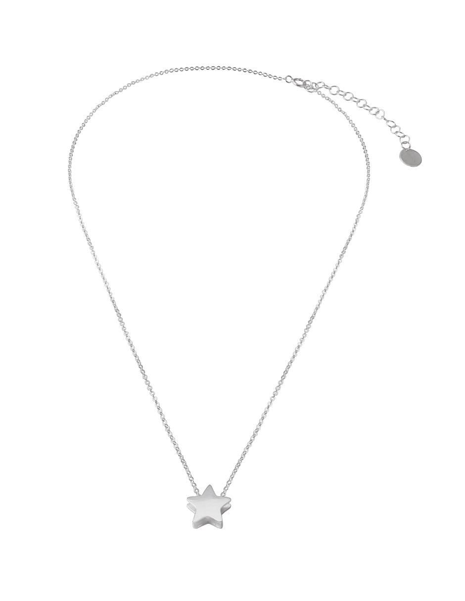 Collar de estrella de plata P 925 3