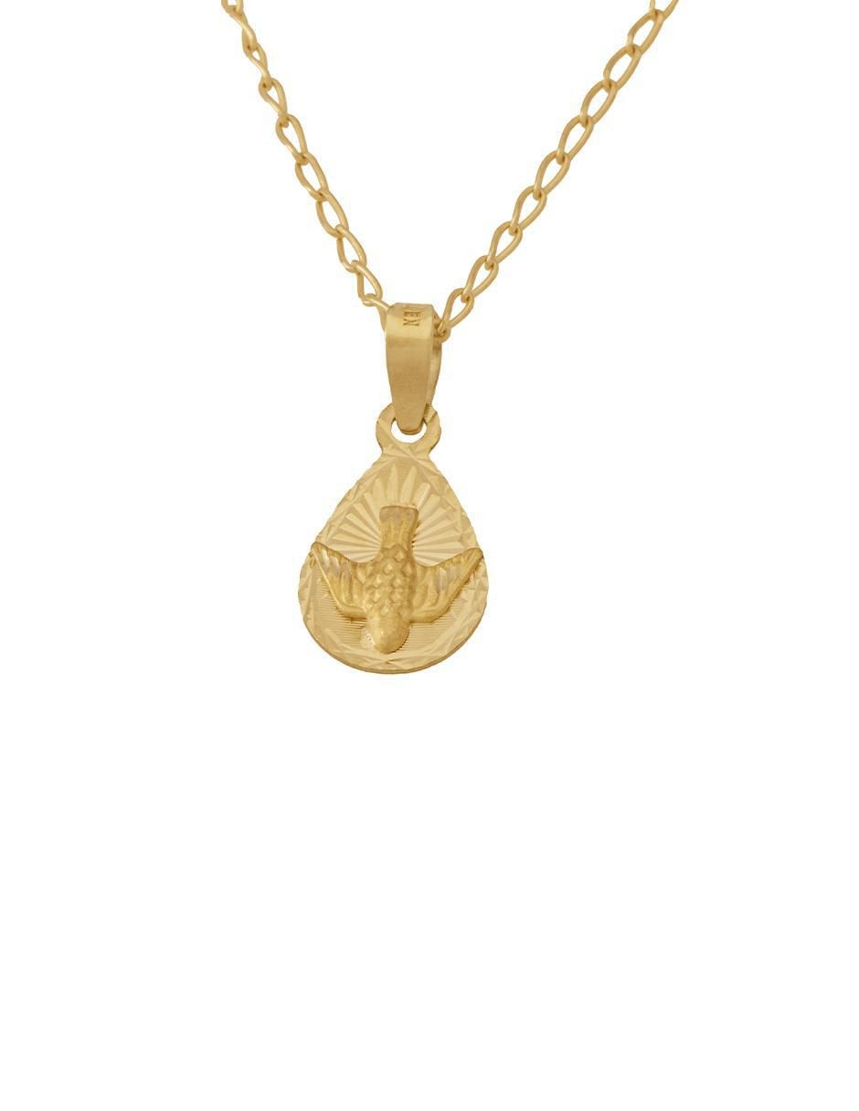 Collar de gota de oro 10 K