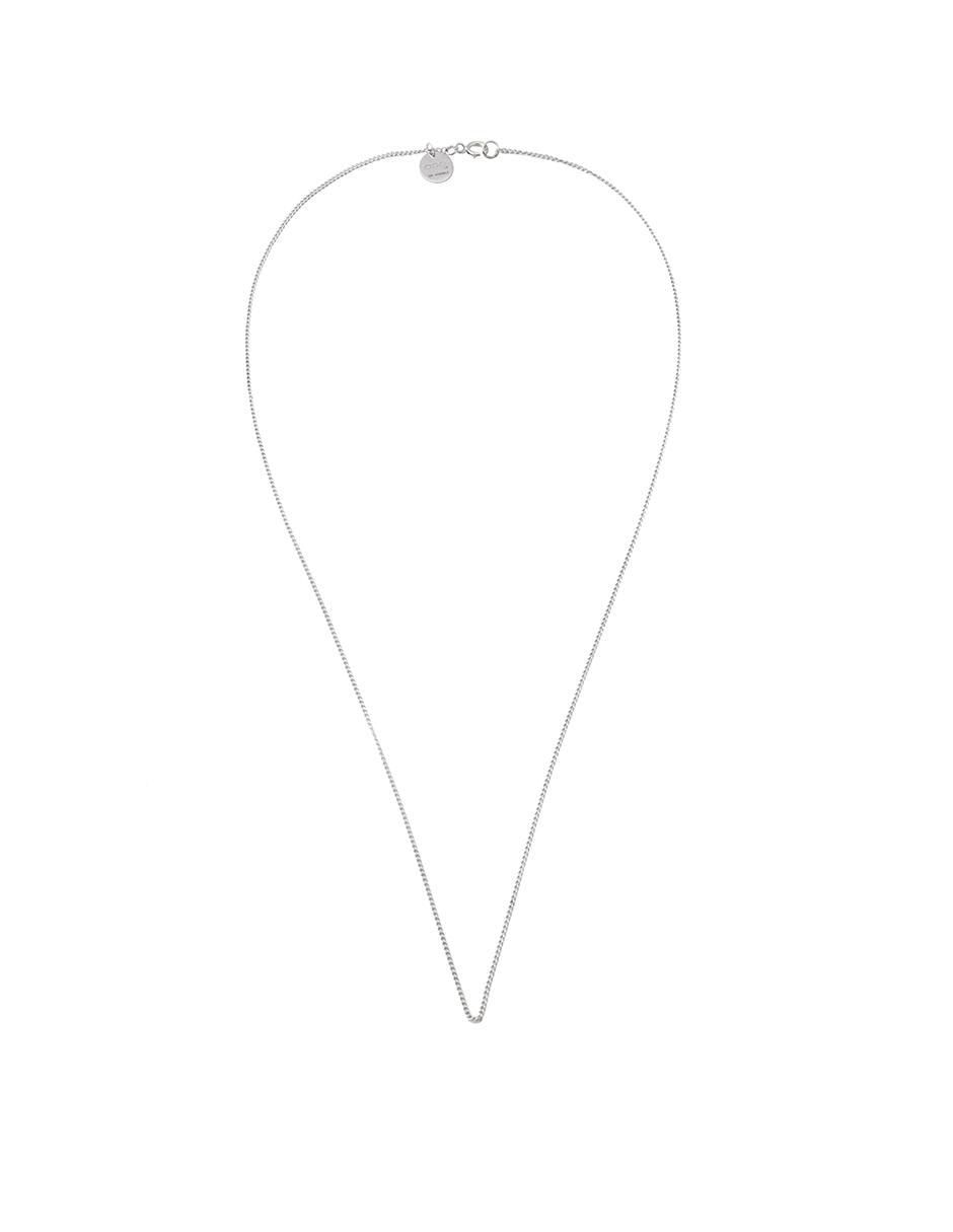 Cadena de oro blanco 10 K
