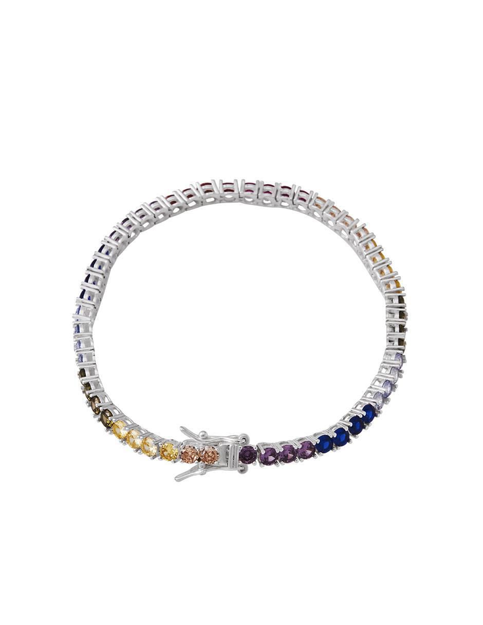 Pulsera de plata P 925 con acabado brillante Pulsera de plata P 925 con acabado brillante