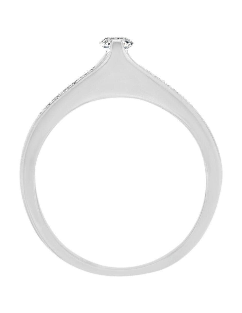 Solitario de oro 14 k Hazel diamante 2