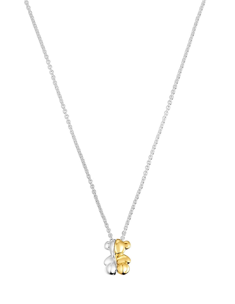 Collar de oso My Other Half de plata P 925