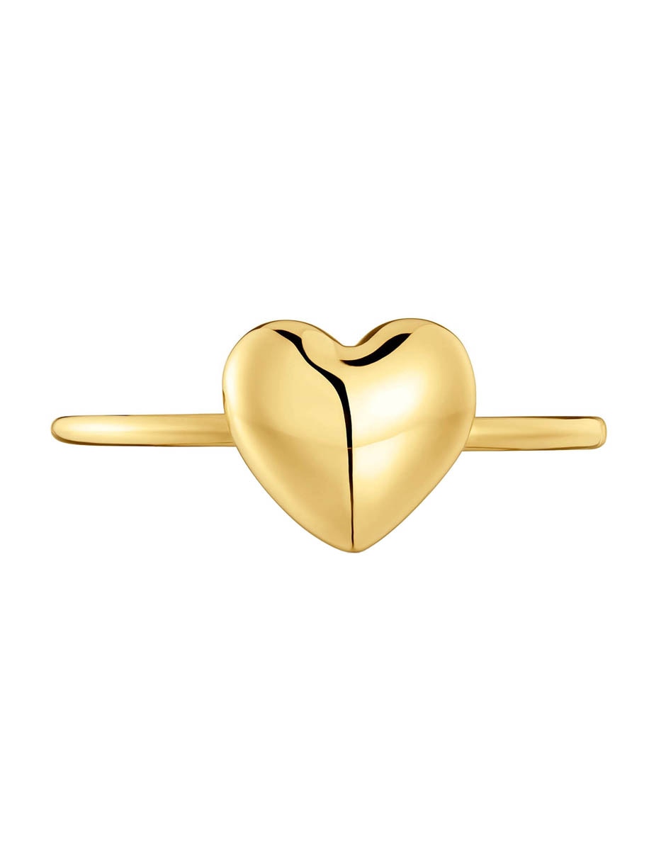 Anillo de corazón My Other Half 18 k de oro brillante 4