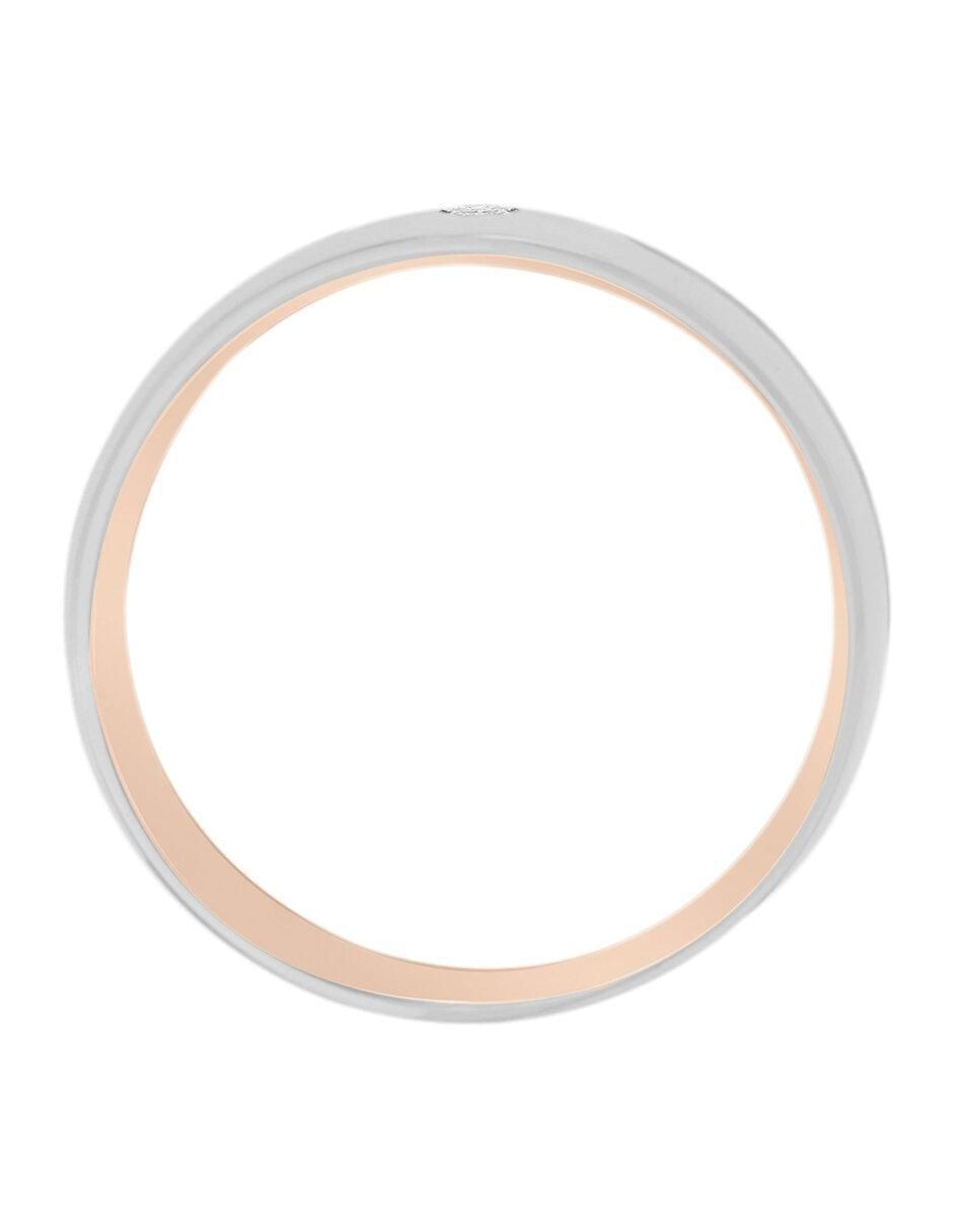 Argolla de oro 14 k Eos diamante 2