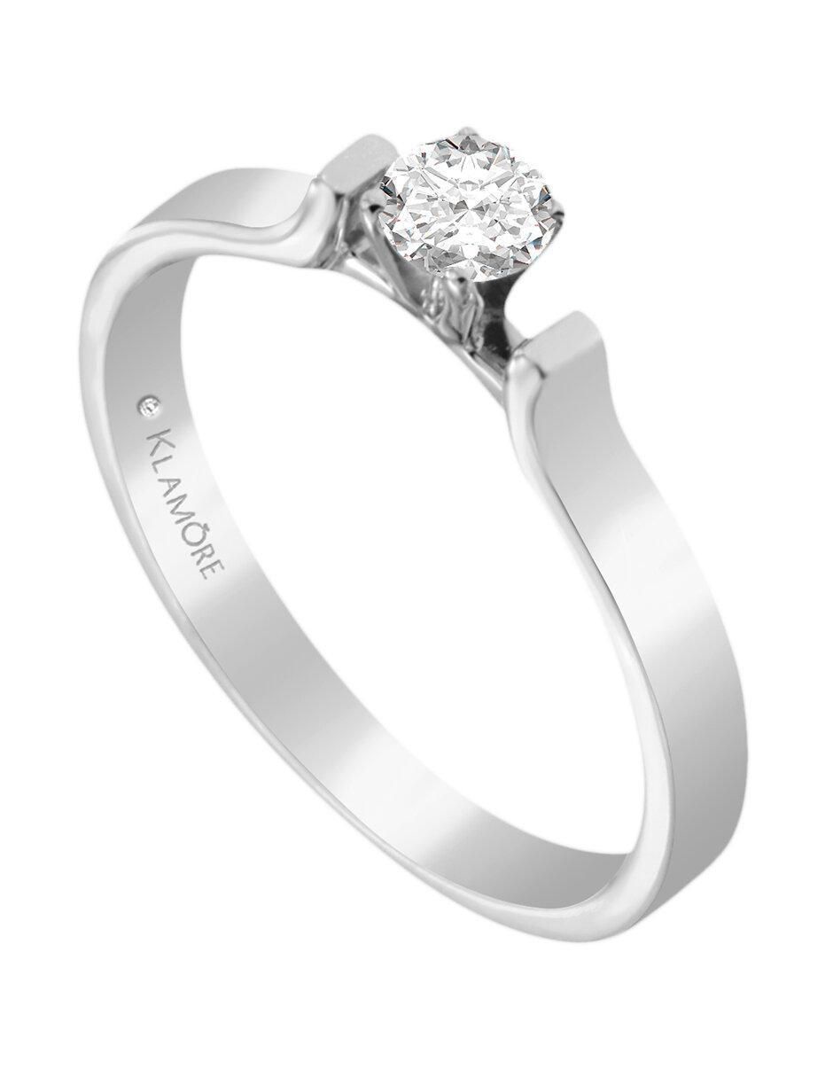Solitario de oro 14 k Adana diamante 3