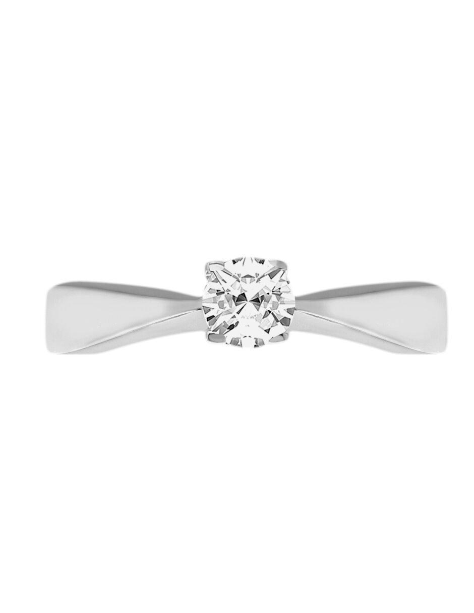 Solitario de oro 14 k Femia diamante