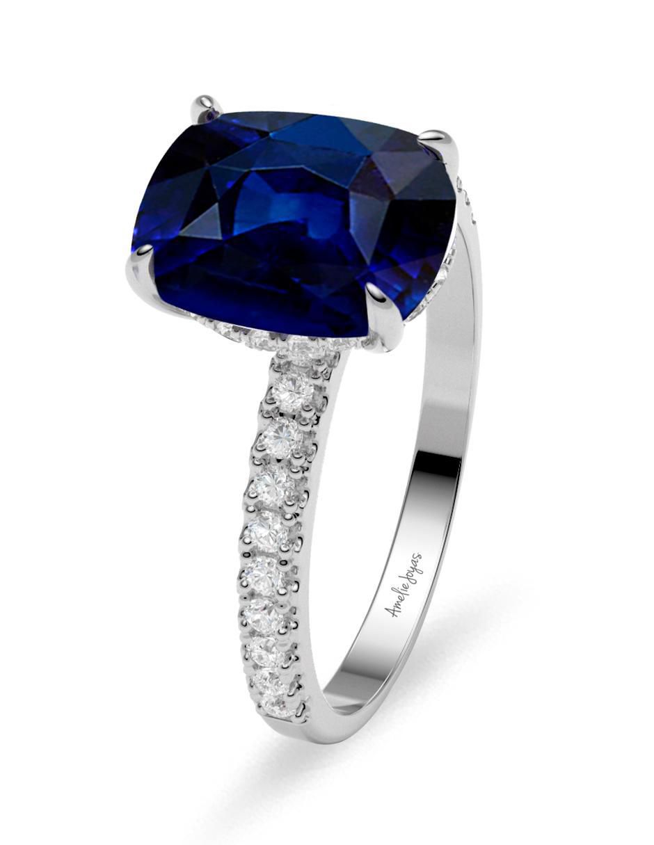Anillo de compromiso 14 k 2