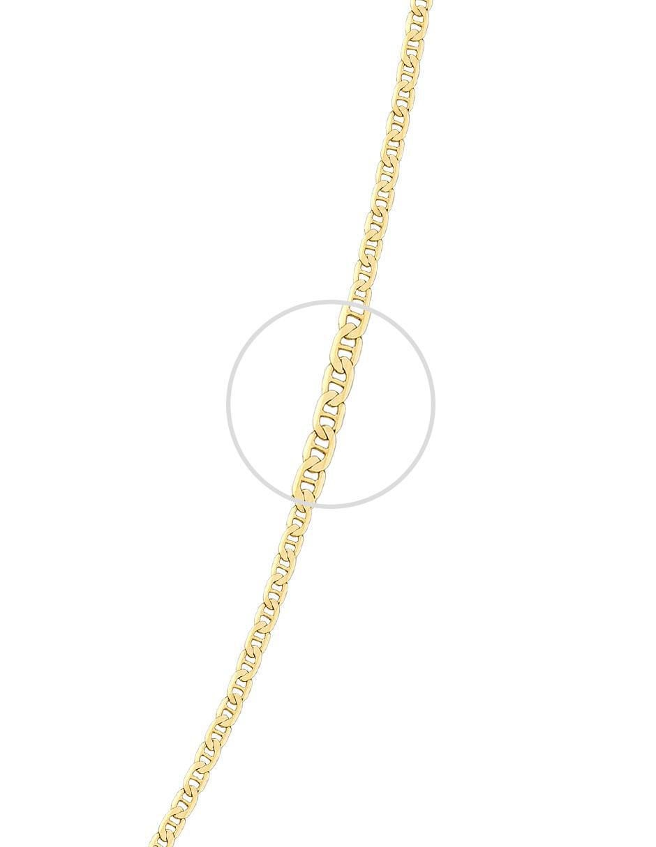 Pulsera de oro 10 K con acabado pavé 2